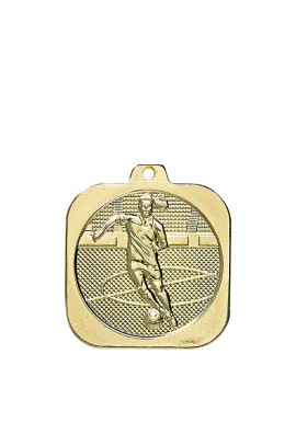Médaille 35 x 35 mm Foot féminin – DK06