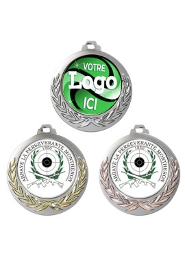 Médaille Logotée Ø 70 mm - 044-LO