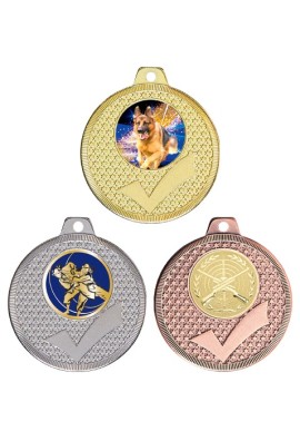 Médaille Logotée Ø 50 mm - Q-041-LO