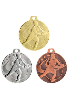 Médaille Ø 32 mm Rugby – Q-100