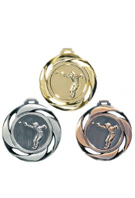Médaille Ø 40 mm Boules & Pétanque  - NF16