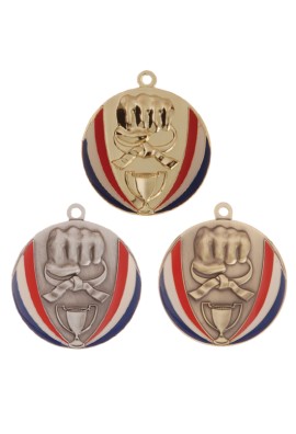 Médaille Ø 50 mm karaté - 550-342