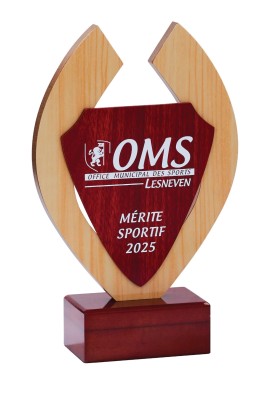 Trophée Bois Personnalisé 152-41-SU