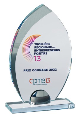Trophée Verre Personnalisé 153-61-SU