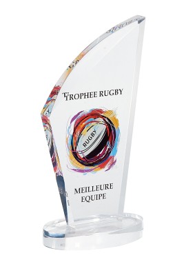 Trophée Acryglass Personnalisé 158-11-SU