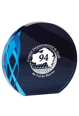 Trophée Verre Personnalisé 165-31-CLI