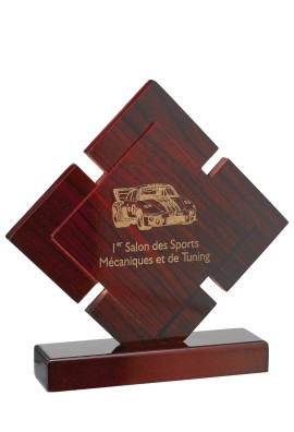 Trophée Bois Personnalisé 165-71-CLI