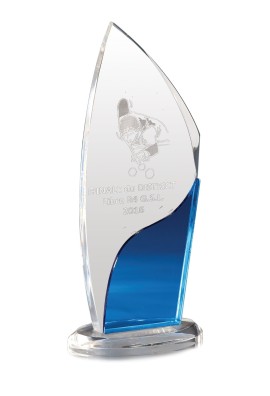 Trophée Acryglass Personnalisé 179-51-CLI