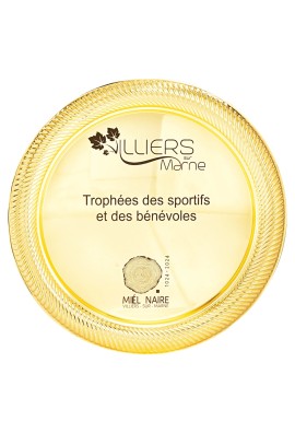 Assiette métal Personnalisée : 181-01-CLI