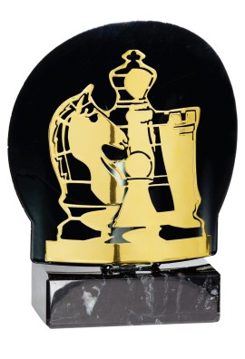 Trophée Métal ÉchecsFX05