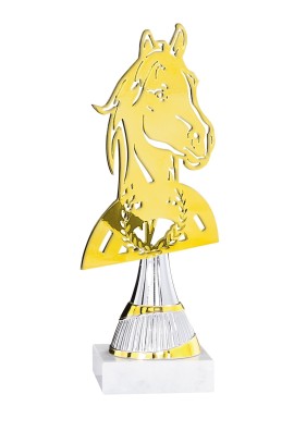 Trophée Métal Équitation 55108