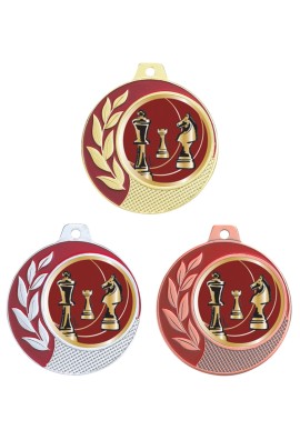 Médaille Ø 70 mm Échecs   - CZ09