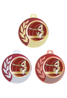 Médaille Ø 70 mm Gymnastique  - CZ12