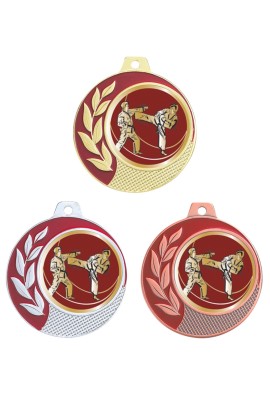 Médaille Ø 70 mm Karaté  - CZ17