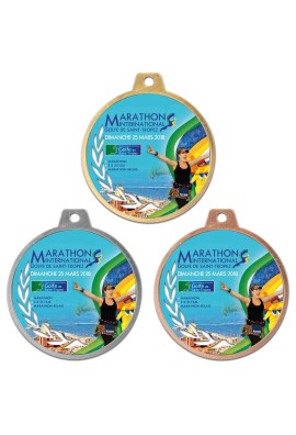 Médaille Ø 70 mm Logotée - X5-S