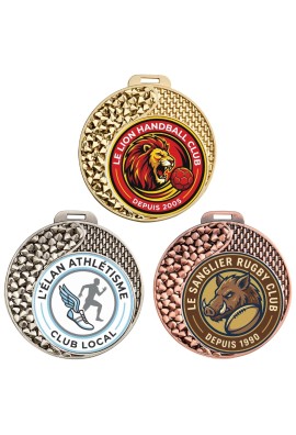 Médaille Logotée Ø 70 mm - 092-LO