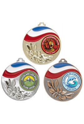 Médaille Logotée Ø 50 mm - 062-LO