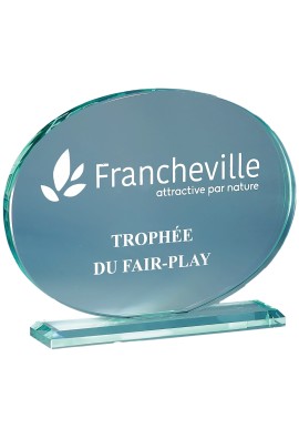 Trophée Verre Personnalisé 166-41-CLI