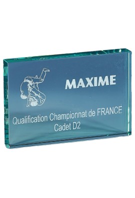 Trophée Verre Personnalisé 167-21-LO