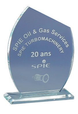 Trophée Verre Personnalisé 169-01-CLI