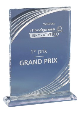 Trophée Acryglass Personnalisé 180-31-LO