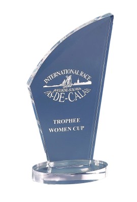 Trophée Acryglass Personnalisé 180-51-CLI