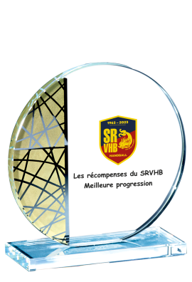 Trophée Verre Personnalisé 156-03-LO