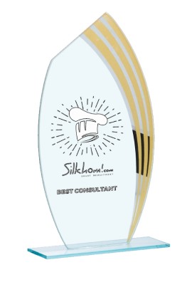 Trophée Verre Personnalisé 162-23-CLI