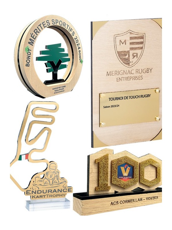 CRÉATION TROPHÉES UNIQUES