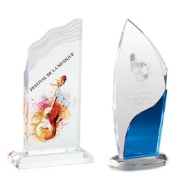 TROPHÉES ACRYGLASS PERSONNALISÉS