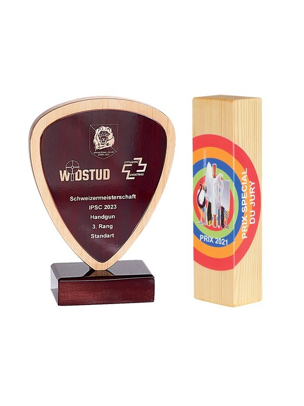 TROPHÉES BOIS PERSONNALISÉS