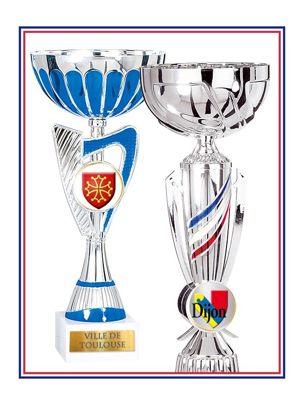 COUPES PERSONNALISÉES : LOGO & BLASON DE VILLE