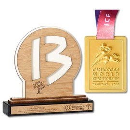 CRÉATIONS SUR MESURE  MÉDAILLES & TROPHÉES