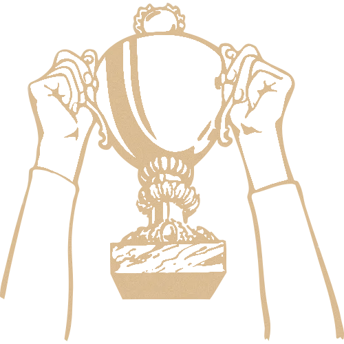 Trophée Métal & Bois Personnalisé 163-01-CLI